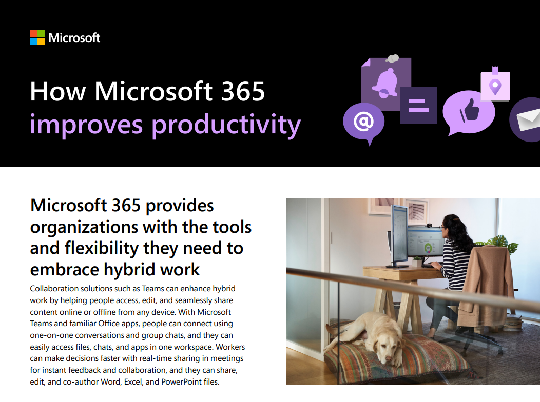 How Microsoft 365 Improves Productivity
